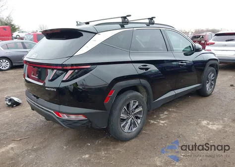 2022 Hyundai Tucson Hybrid Blue from USA, damaged, VIN KM8JBCA13NU068361